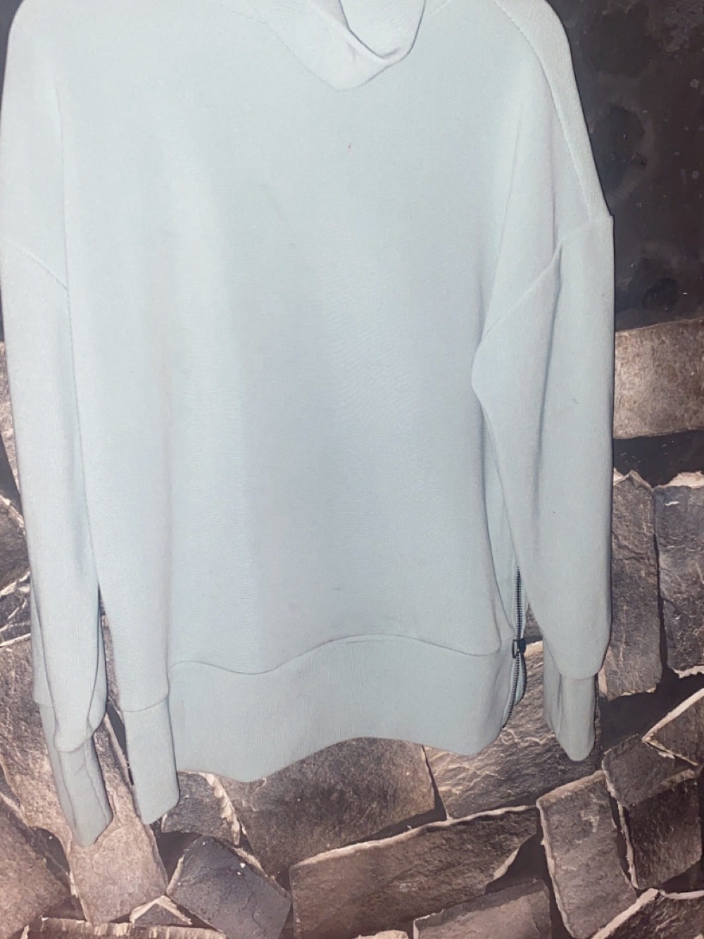 Simply Vera Vera Wang Men's Light Blue Crewneck Sweater